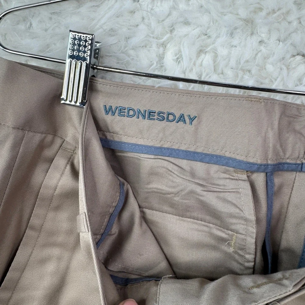 Bonobos Slim Fit Chino Pants 34x32 Tan Khaki Stretch Cotton Casual Preppy - Picture 4 of 11